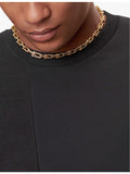 Tiffany HardWear medium link necklace 1.39ct diamonds (British brand)