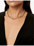 Tiffany HardWear Medium Link 18ct rose-gold necklace, imported from the UK