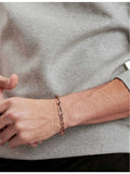 Tiffany & Co. HardWear medium link bracelet rose gold diamond - British product