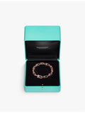 Tiffany & Co. HardWear medium link bracelet rose gold diamond - British product