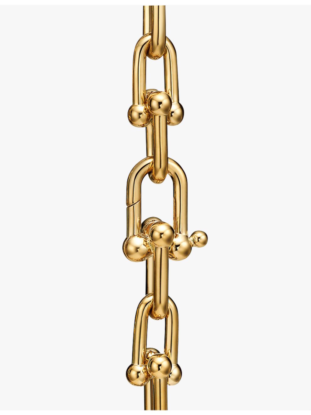 Tiffany & Co HardWear medium link bracelet 18ct yellow gold, UK version