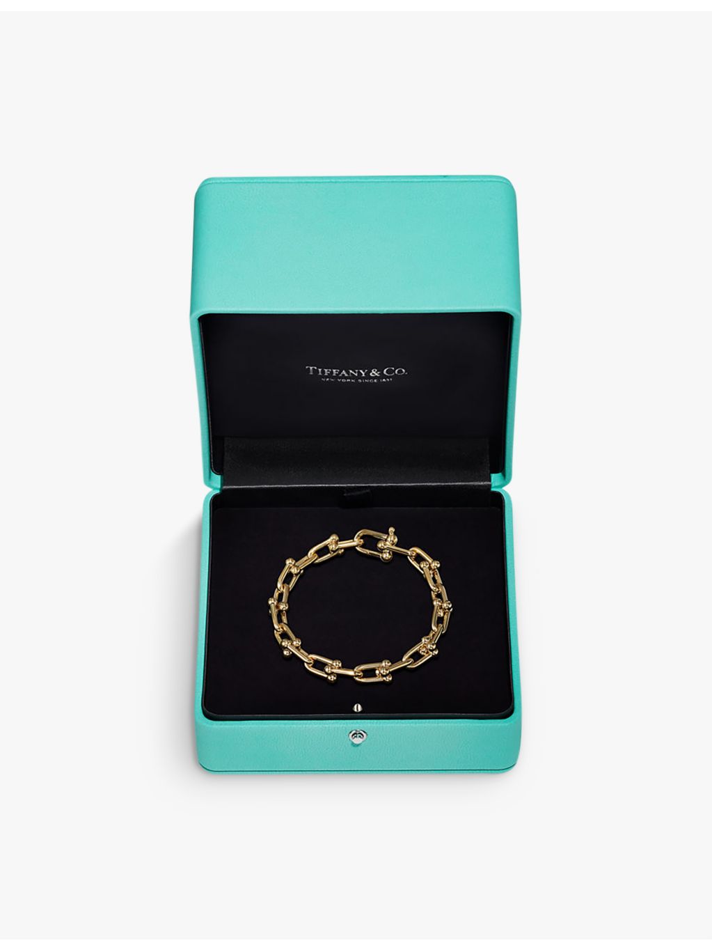 Tiffany & Co HardWear medium link bracelet 18ct yellow gold, UK version