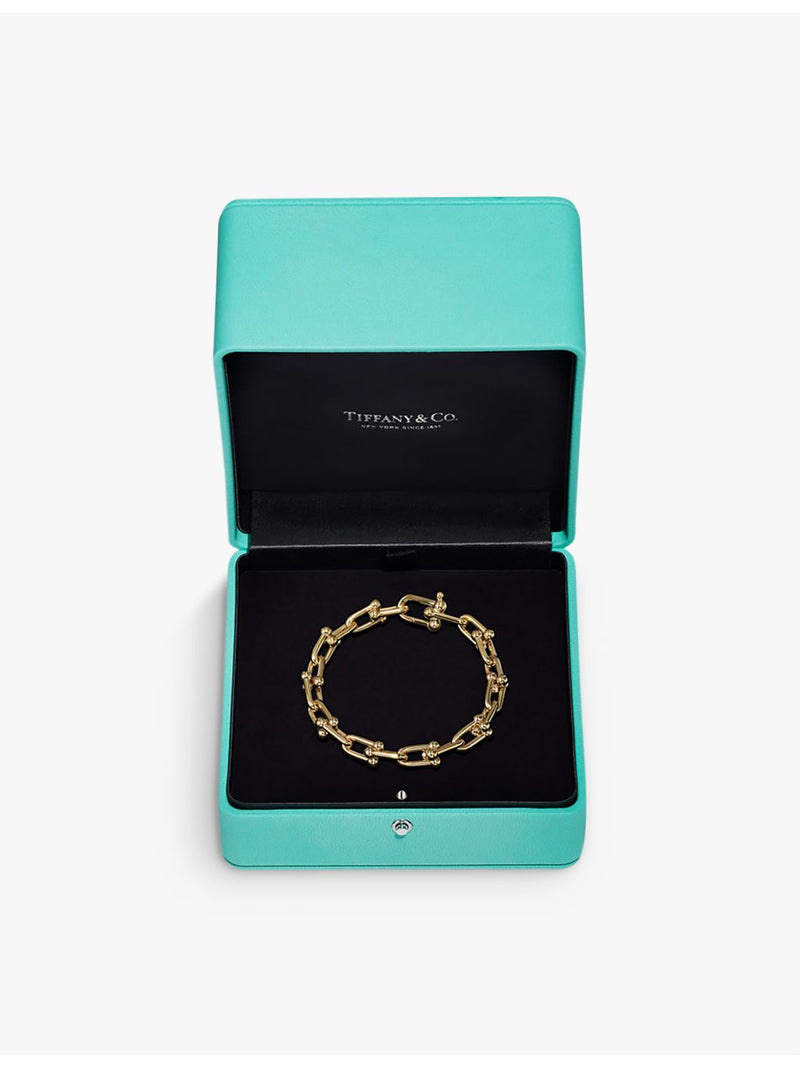 Tiffany & Co HardWear medium link bracelet 18ct yellow gold, UK version
