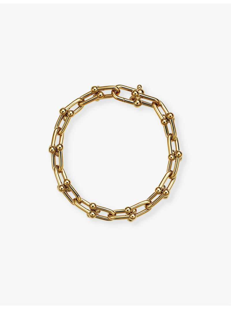 Tiffany & Co HardWear medium link bracelet 18ct yellow gold, UK version