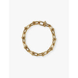 Tiffany HardWear Medium Link 18ct yellow-gold bracelet - S