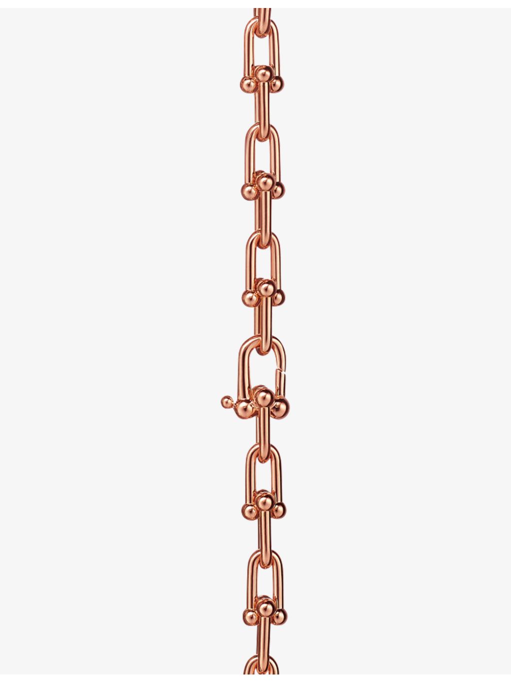 Tiffany & Co. HardWear rose-gold diamond necklace, UK version
