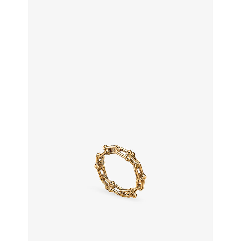 Tiffany & Co Tiffany HardWear Micro Link 18ct yellow-gold ring