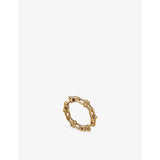 Tiffany & Co Tiffany HardWear Micro Link 18ct yellow-gold ring