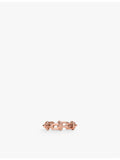 Tiffany HardWear micro link ring 18ct rose gold, UK version