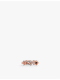 Tiffany HardWear Small Link ring 0.26ct diamond (British brand)