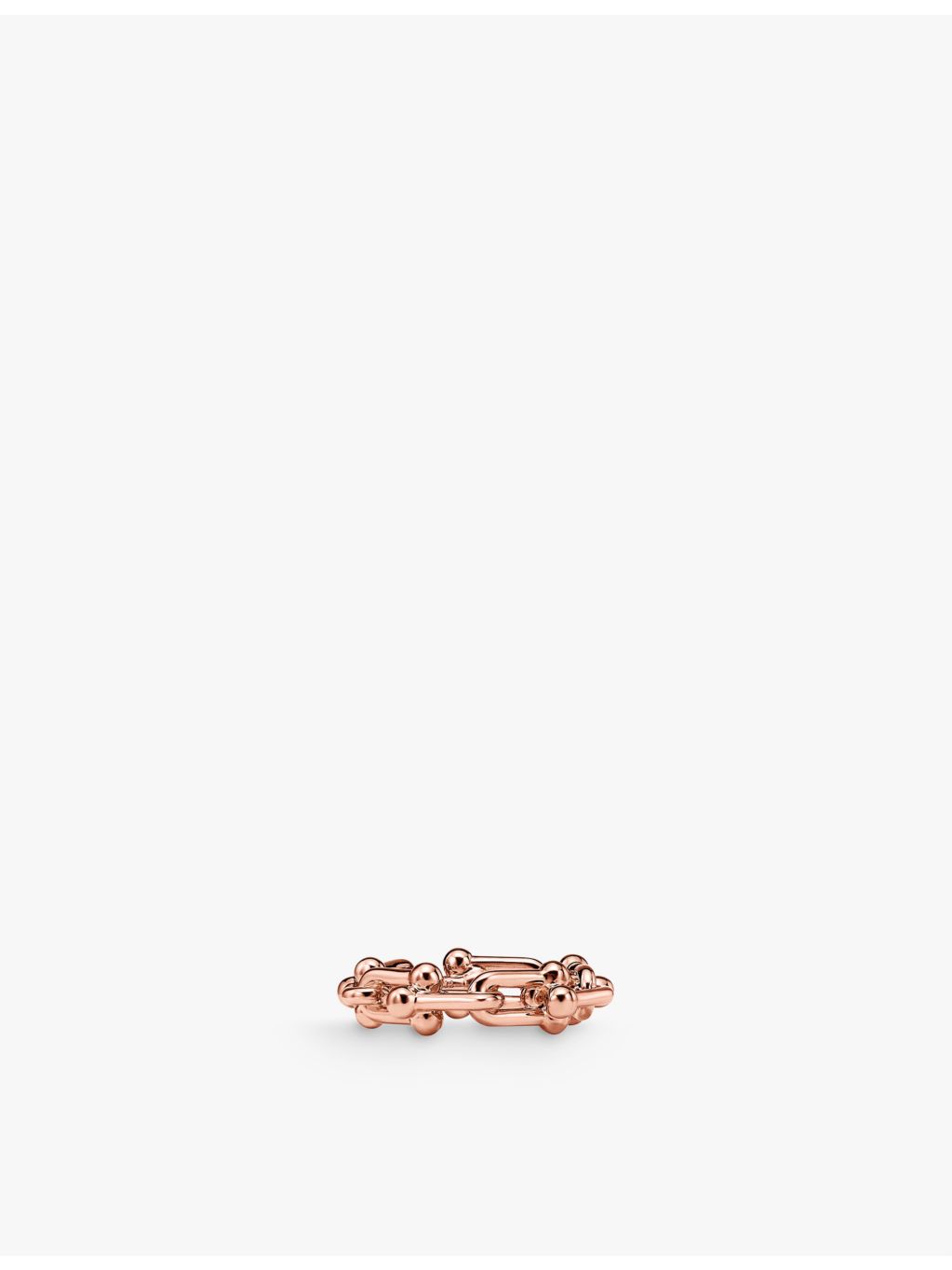 Tiffany HardWear Small Link ring 0.26ct diamond (British brand)