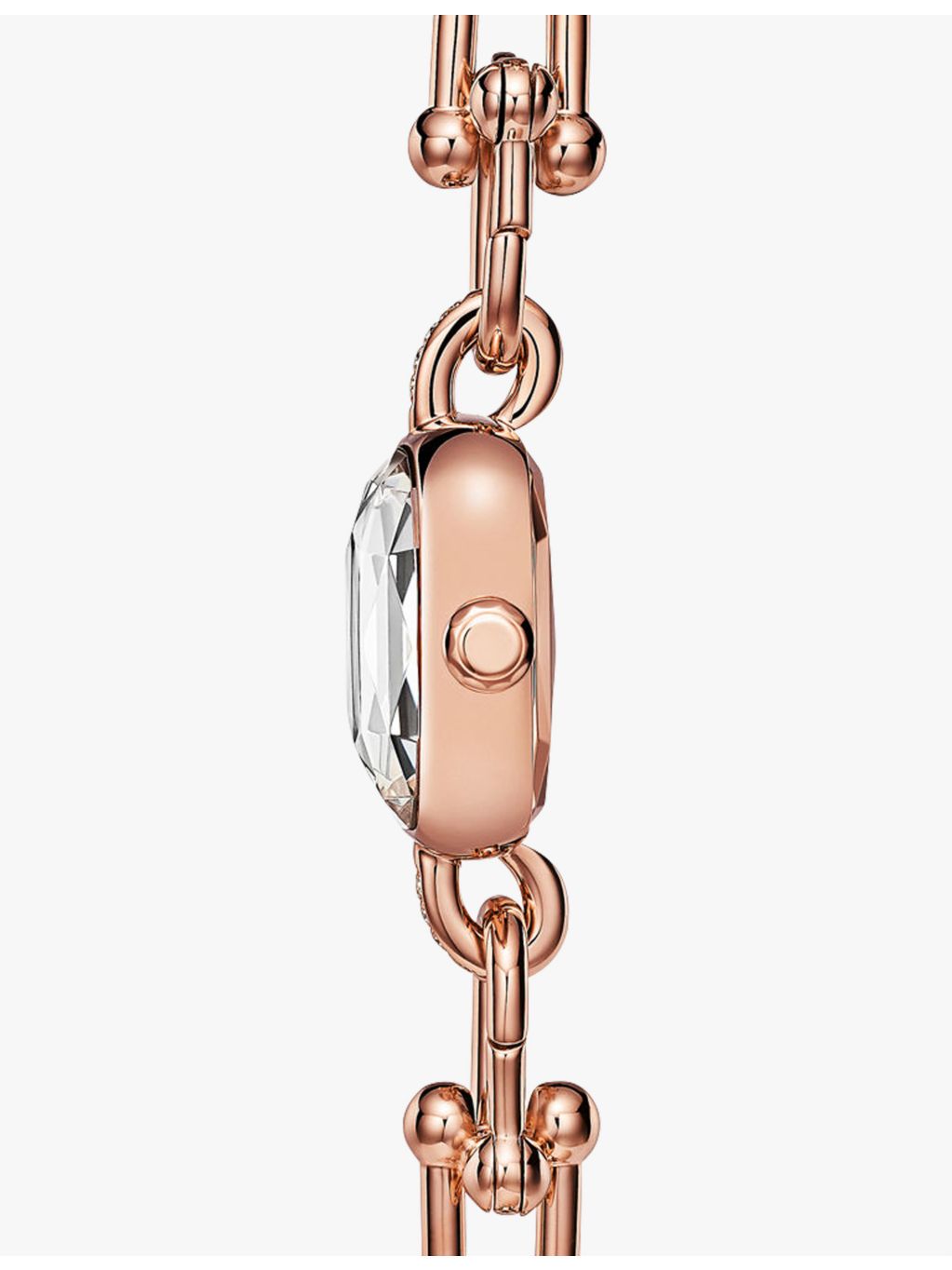 Tiffany HardWear rose-gold diamond watch 24.5mm - British product