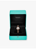 Tiffany HardWear rose-gold diamond watch 24.5mm - British product
