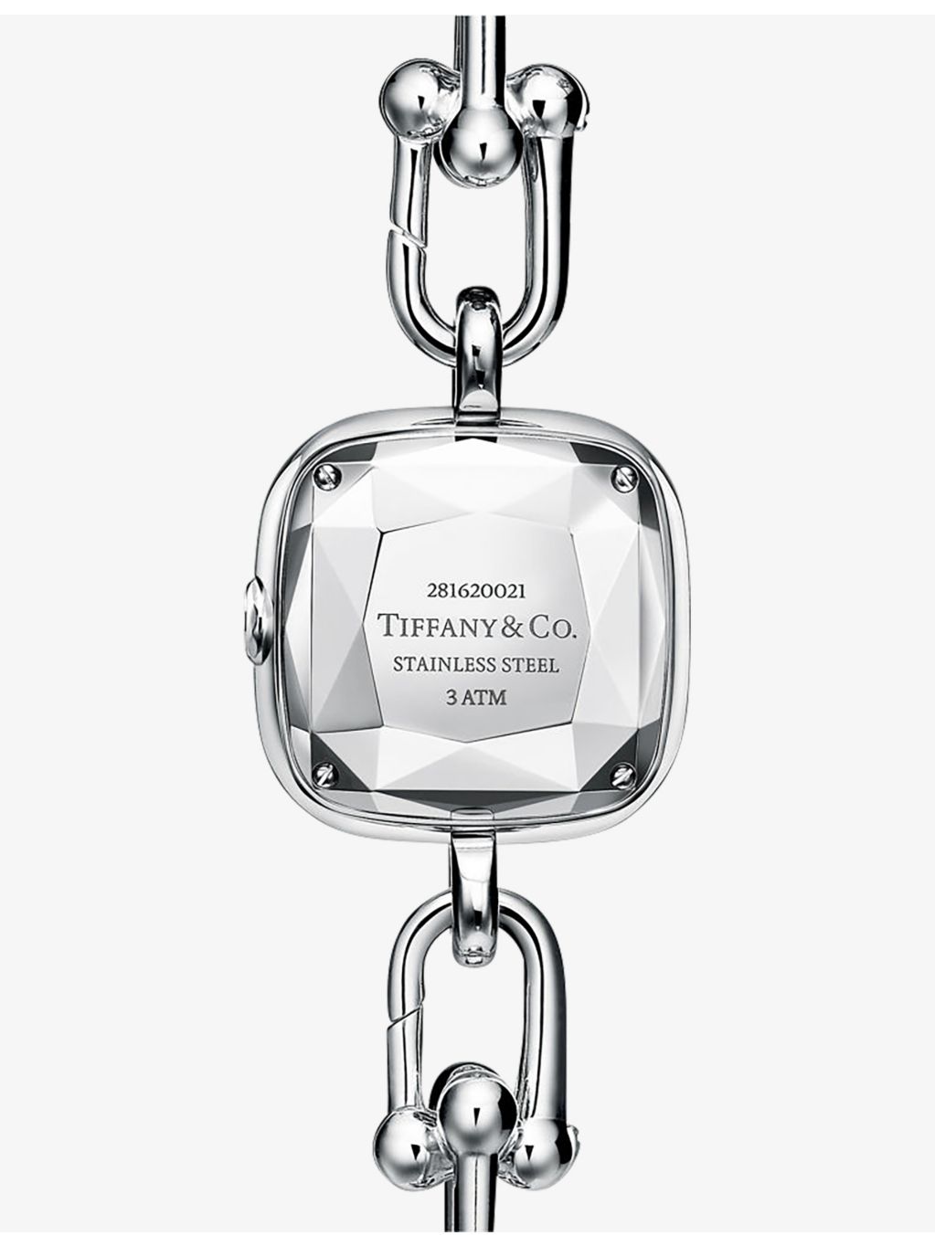 Tiffany HardWear watch sterling silver and steel 24.5mm, UK version