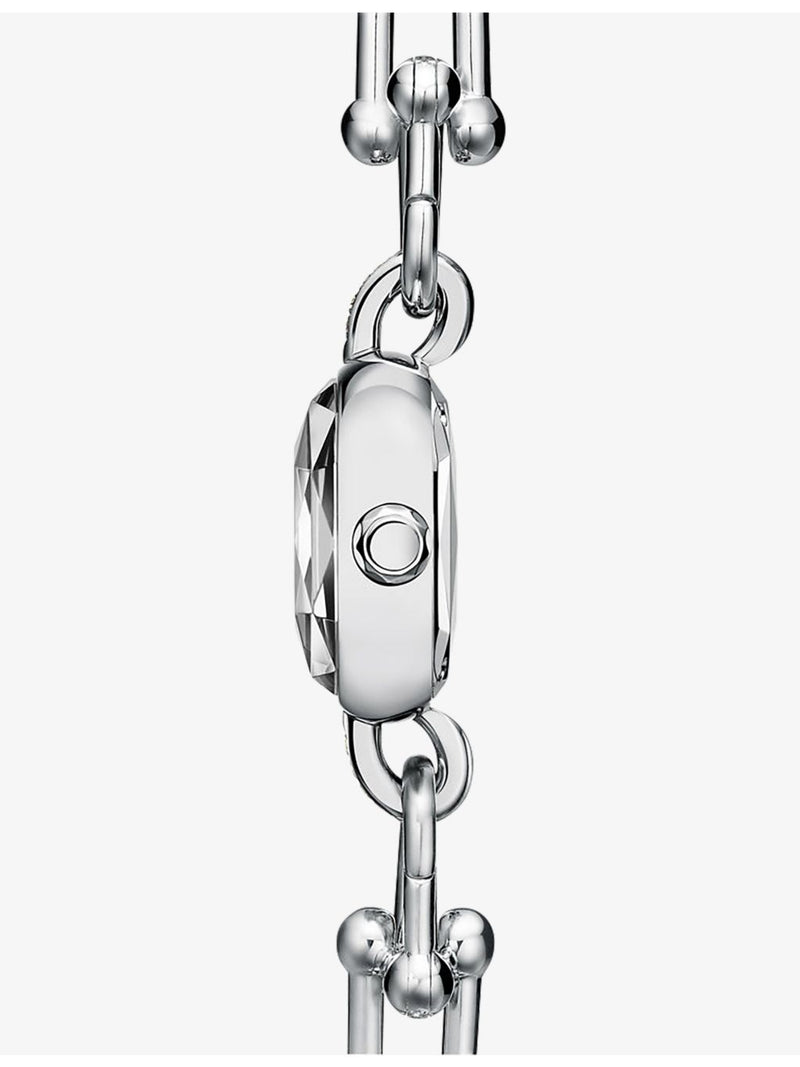 Tiffany HardWear watch sterling silver and steel 24.5mm, UK version