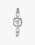 Tiffany & Co. HardWear Sterling Silver and Steel 0.07ct Diamond Watch 24.5mm
