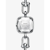 Tiffany HardWear sterling silver steel diamond watch, UK version