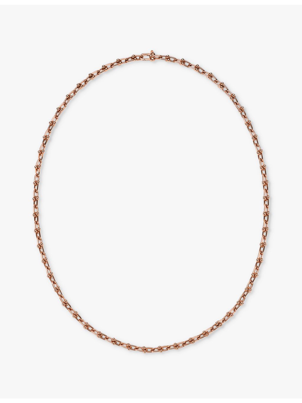 Tiffany & Co. HardWear Micro Link 18ct rose gold necklace - British product