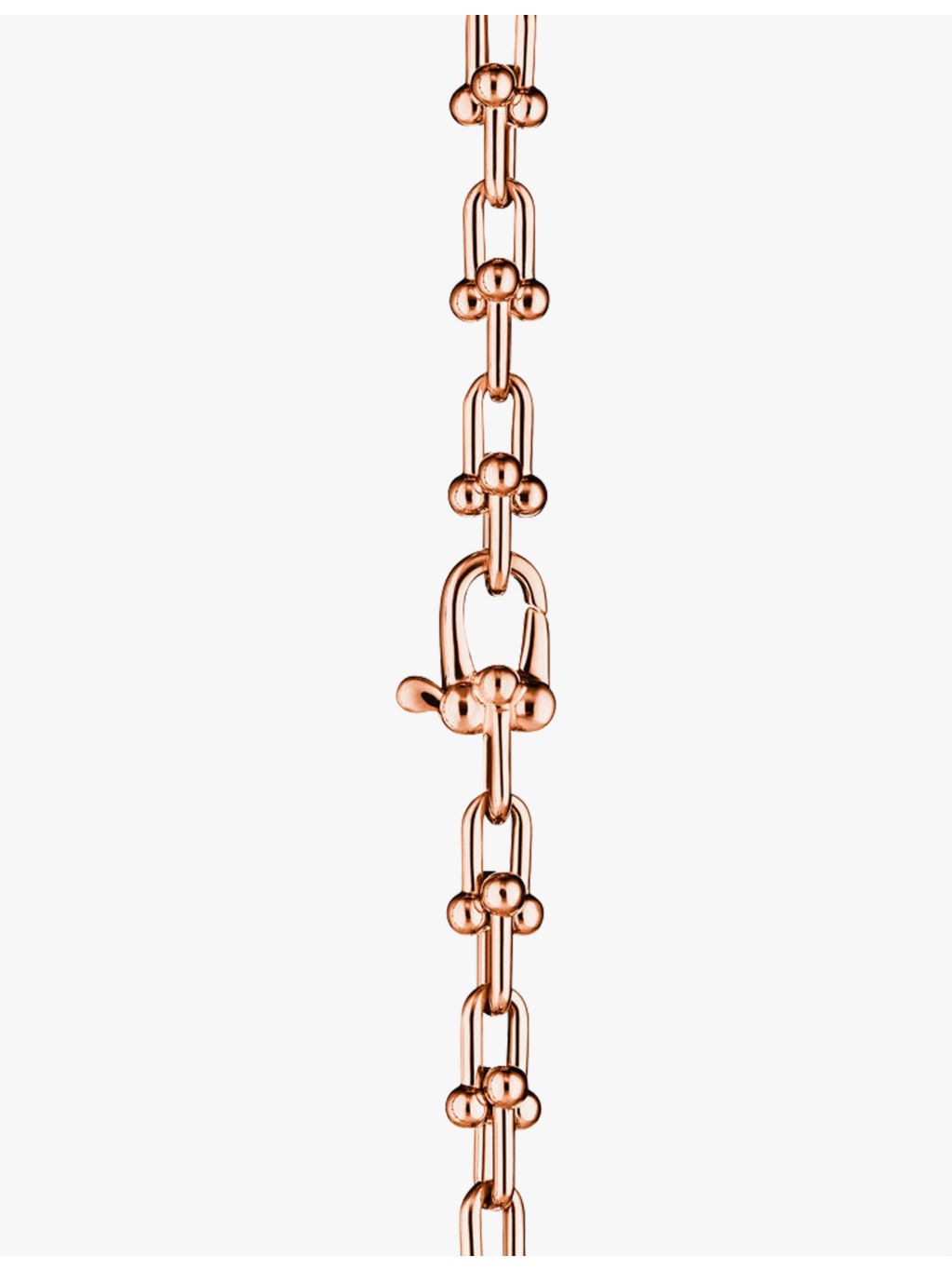Tiffany & Co. HardWear Micro Link 18ct rose gold necklace - British product
