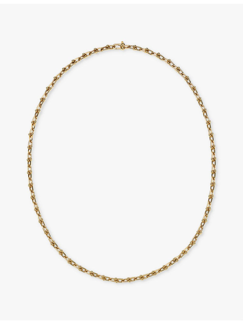 Tiffany & Co. 18ct gold HardWear necklace 16in, imported from the UK