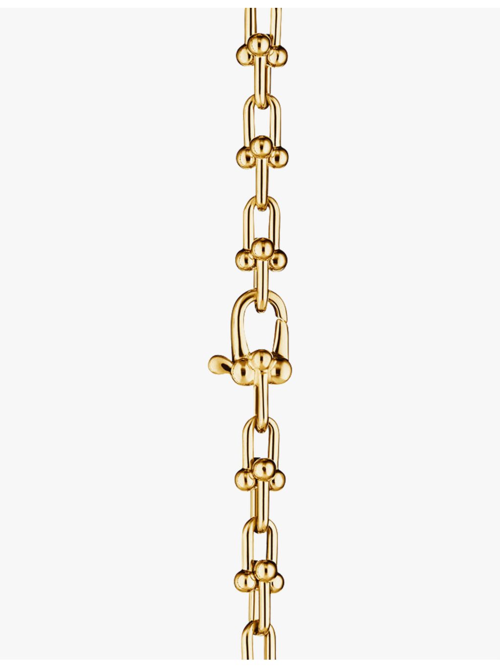 Tiffany & Co. 18ct gold HardWear necklace 16in, imported from the UK
