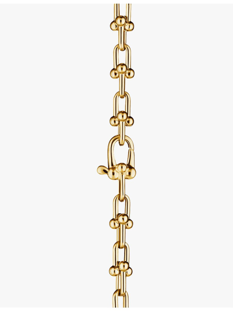 Tiffany & Co. 18ct gold HardWear necklace 16in, imported from the UK