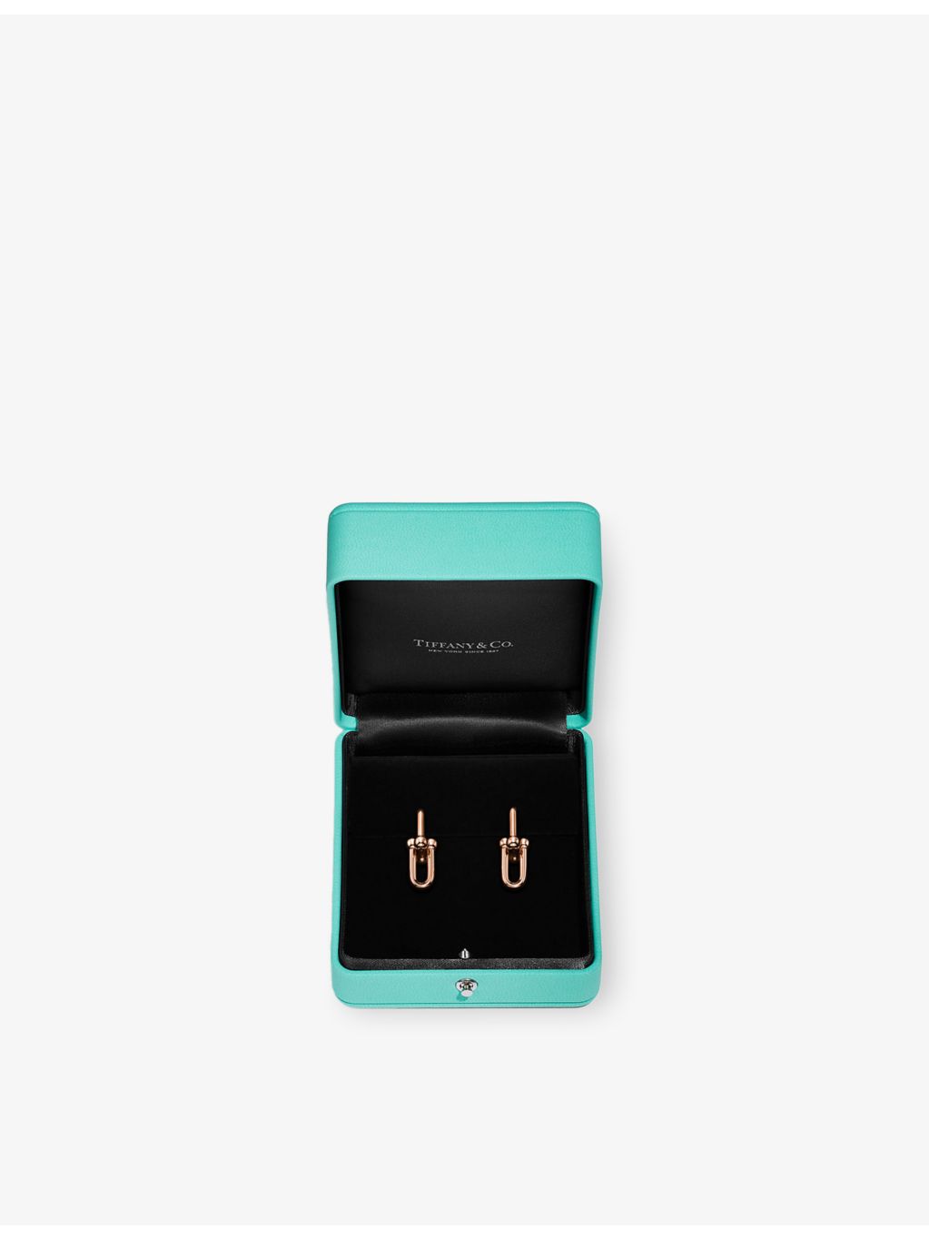 Tiffany & Co HardWear 18ct rose gold drop earrings (British brand)