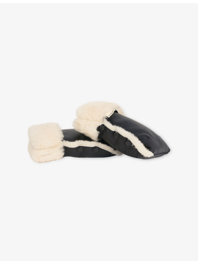 BINIBAMBA sheepskin buggy mittens 18 x 24cm, UK version