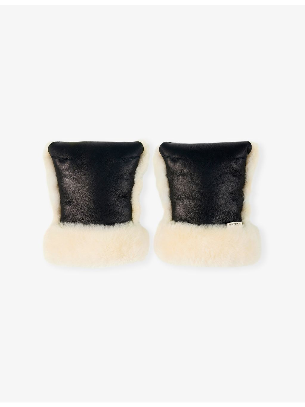 BINIBAMBA sheepskin buggy mittens 18 x 24cm, UK version