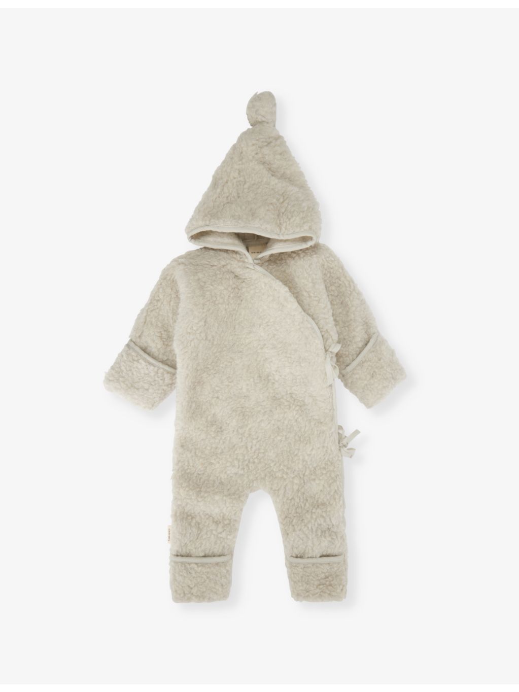 BINIBAMBA Peekaboo three-piece sheepskin set 0-12 months, imported from the UK