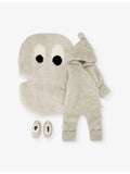 BINIBAMBA Peekaboo three-piece sheepskin set 0-12 months, imported from the UK