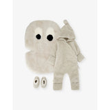 BINIBAMBA Peekaboo three-piece sheepskin set 0-12 months, imported from the UK