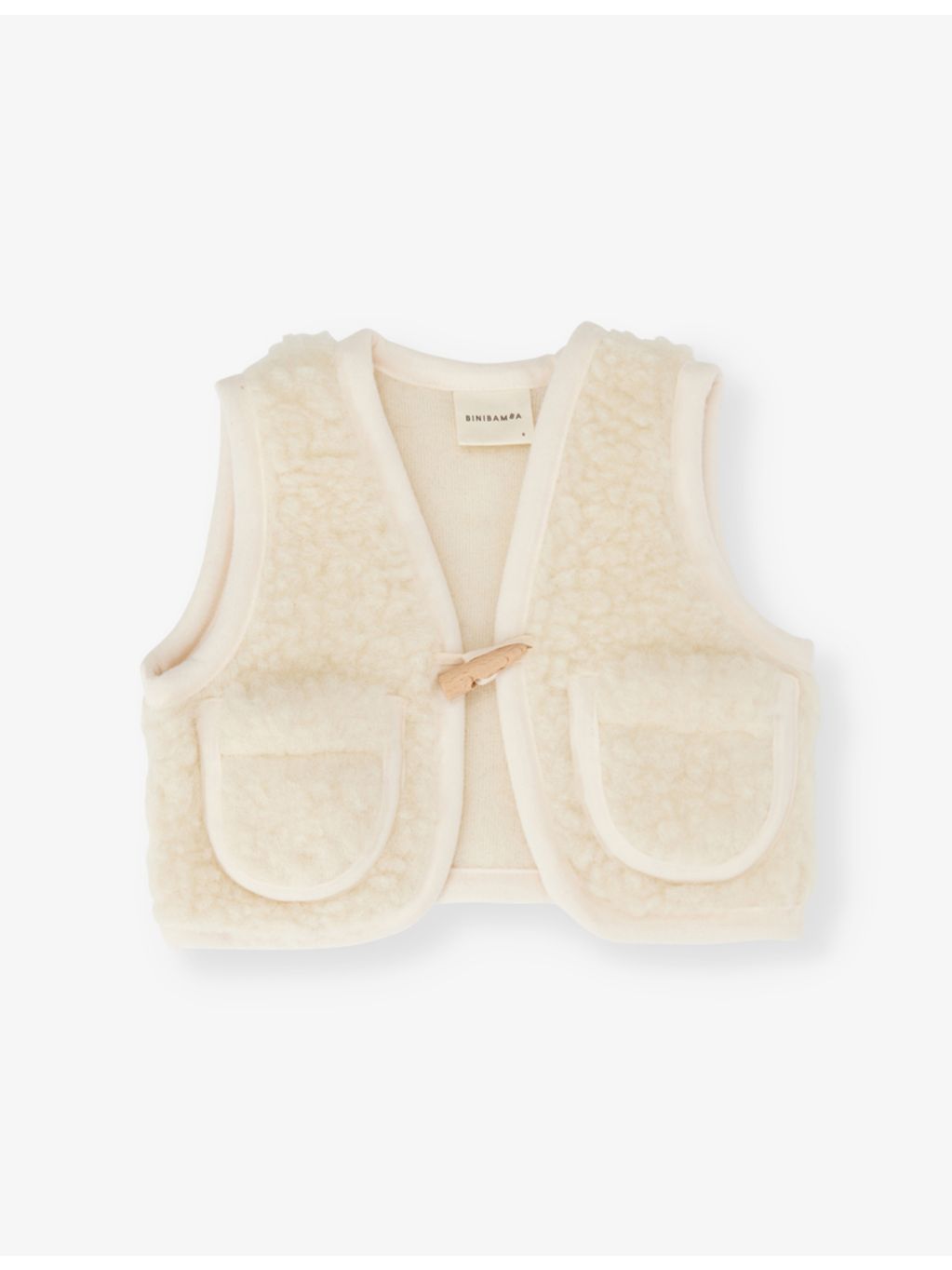 BINIBAMBA Yin Yang three-piece sheepskin set 0-12 months, imported from the UK