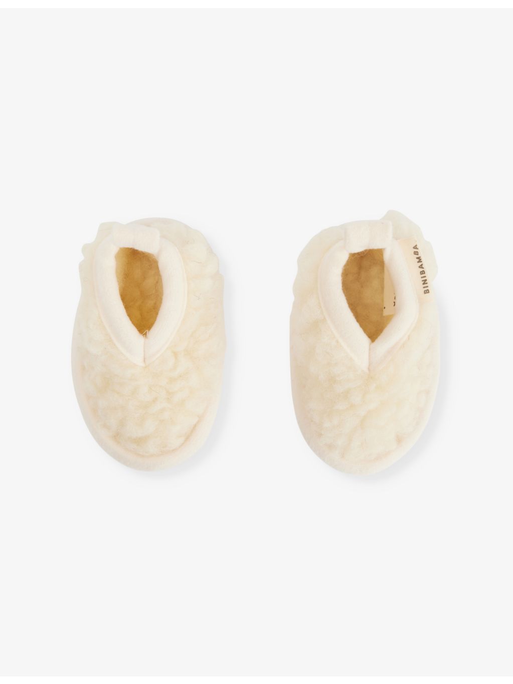 BINIBAMBA Yin Yang three-piece sheepskin set 0-12 months, imported from the UK