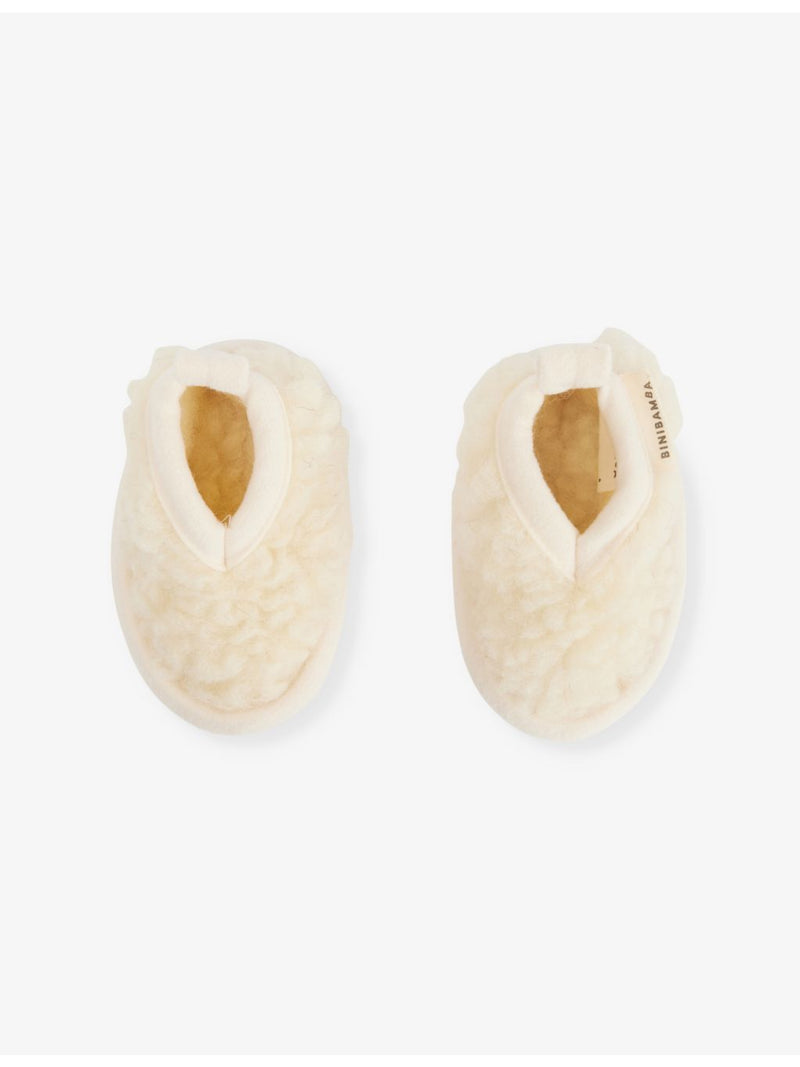 BINIBAMBA Yin Yang three-piece sheepskin set 0-12 months, imported from the UK