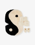 BINIBAMBA Yin Yang Three-Piece Sheepskin Baby Set 0-12 Months