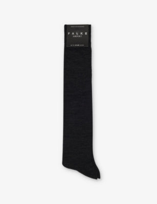 FALKE Airport Heat-Regulating Wool-Blend Knee-High Socks