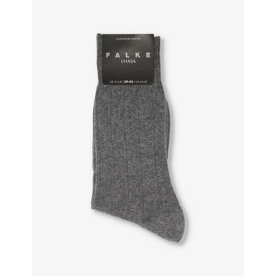 selfridges FALKE Lhasa Rib Wool-Blend Knitted Socks- Buy online at McGrocer