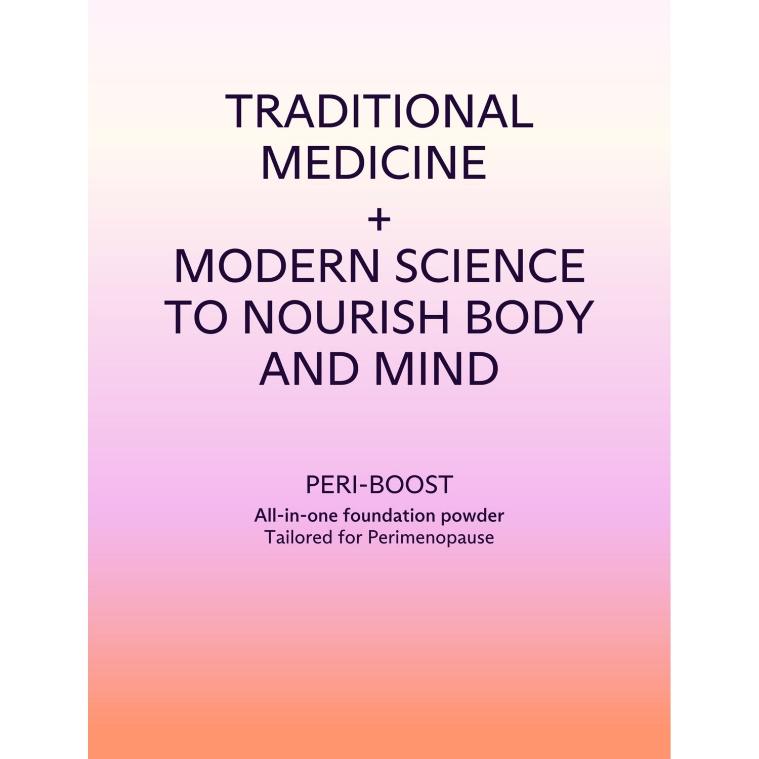 Liminal Peri Boost perimenopause supplement 30-day supply - British product