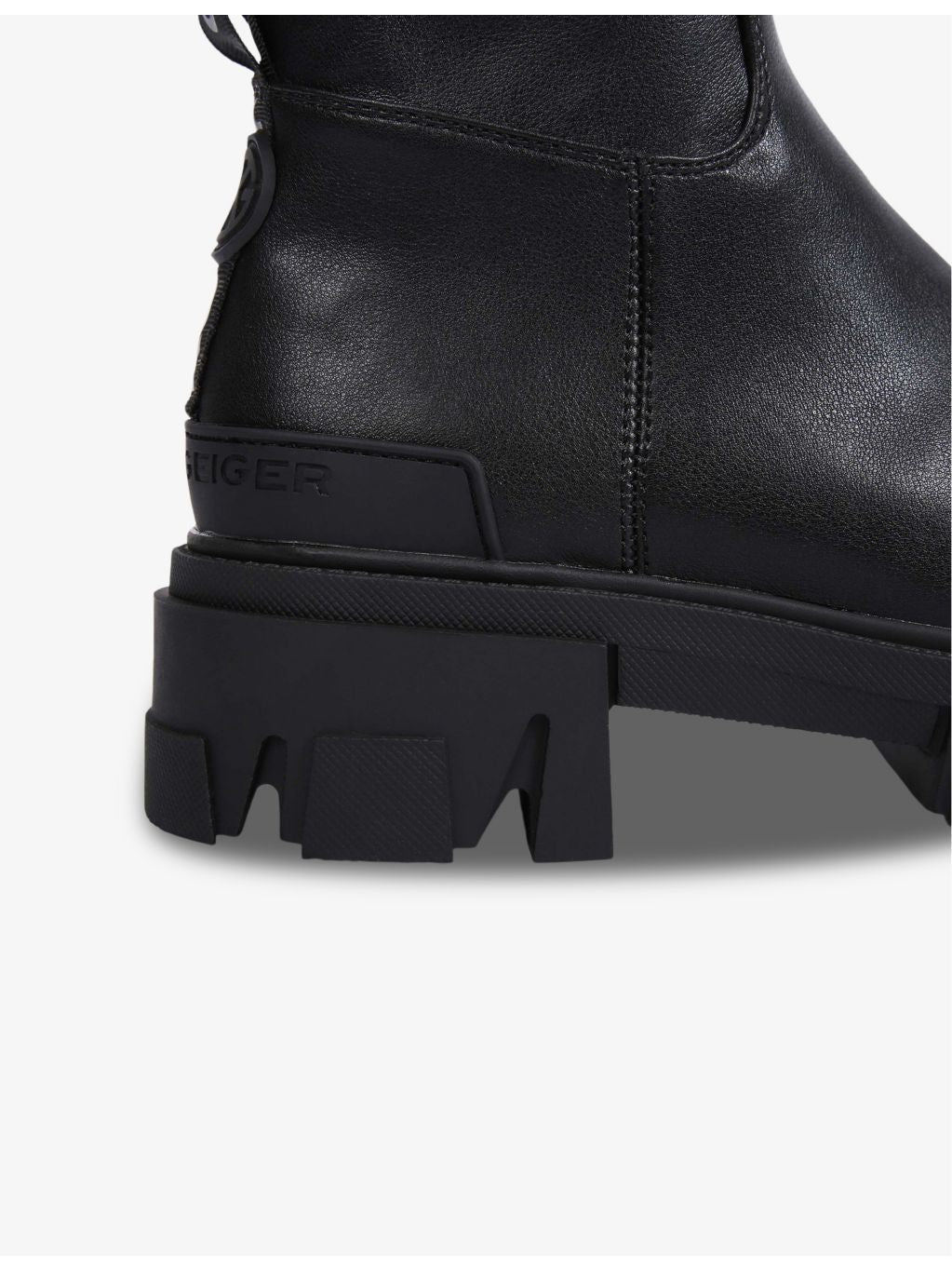 KG Kurt Geiger knee-high faux-leather boots (British brand)