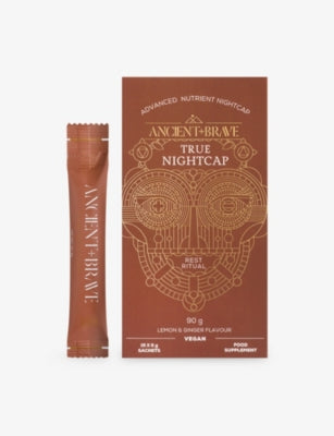 Ancient + Brave True Nightcap sleep drink sachets 15 pack, UK version