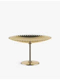 Alessi Edges brass cake stand 23.9cm (British brand)