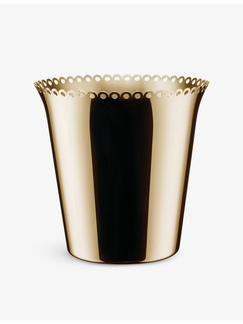 Alessi gold tone ice bucket 23cm, UK version