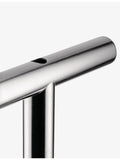 Alessi Tronchetto stainless steel vase 30.5cm, imported from the UK