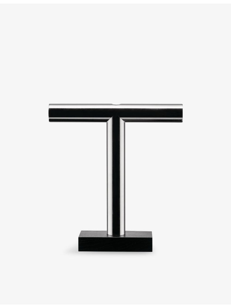Alessi Tronchetto stainless steel vase 30.5cm, imported from the UK
