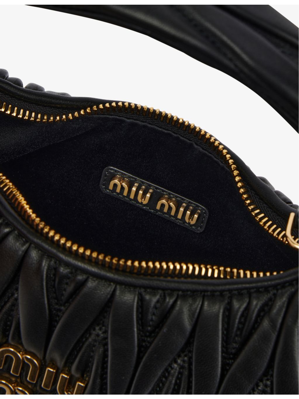 Miu Miu Wander mini hobo bag, imported from the UK