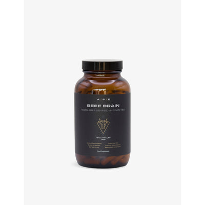 selfridges APE Nutrition Beef Brain Capsules 160 Count 90g- Buy online at McGrocer