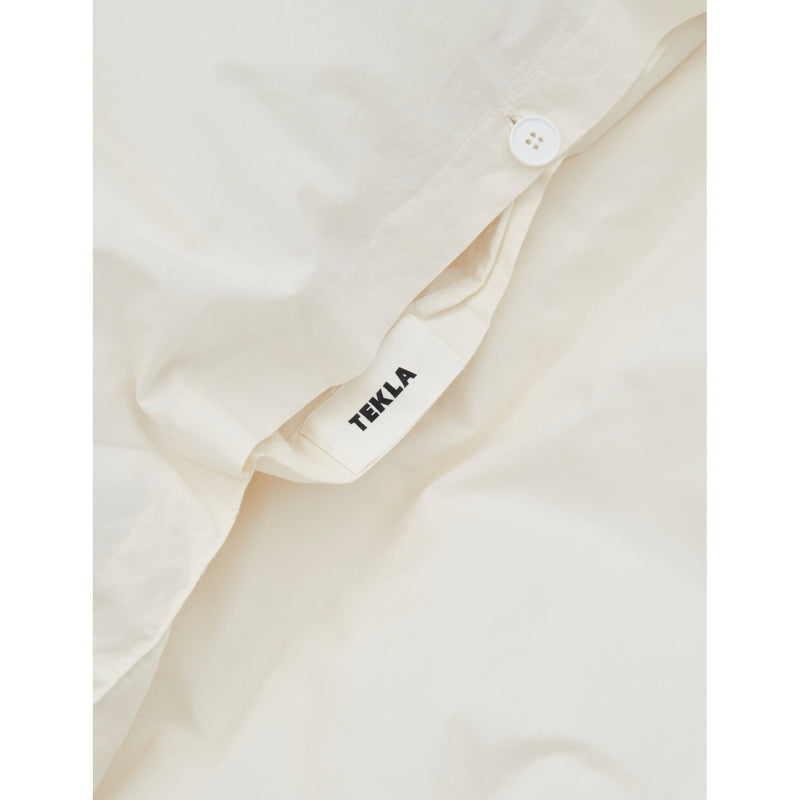 Tekla percale stripe-pattern cotton duvet cover, UK version