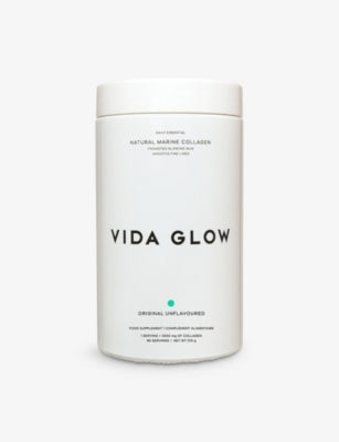 Vida Glow marine collagen unflavoured satchets 270g, imported from the UK