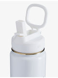 lululemon Back to Life straw-lid steel sport bottle 24oz (British brand)
